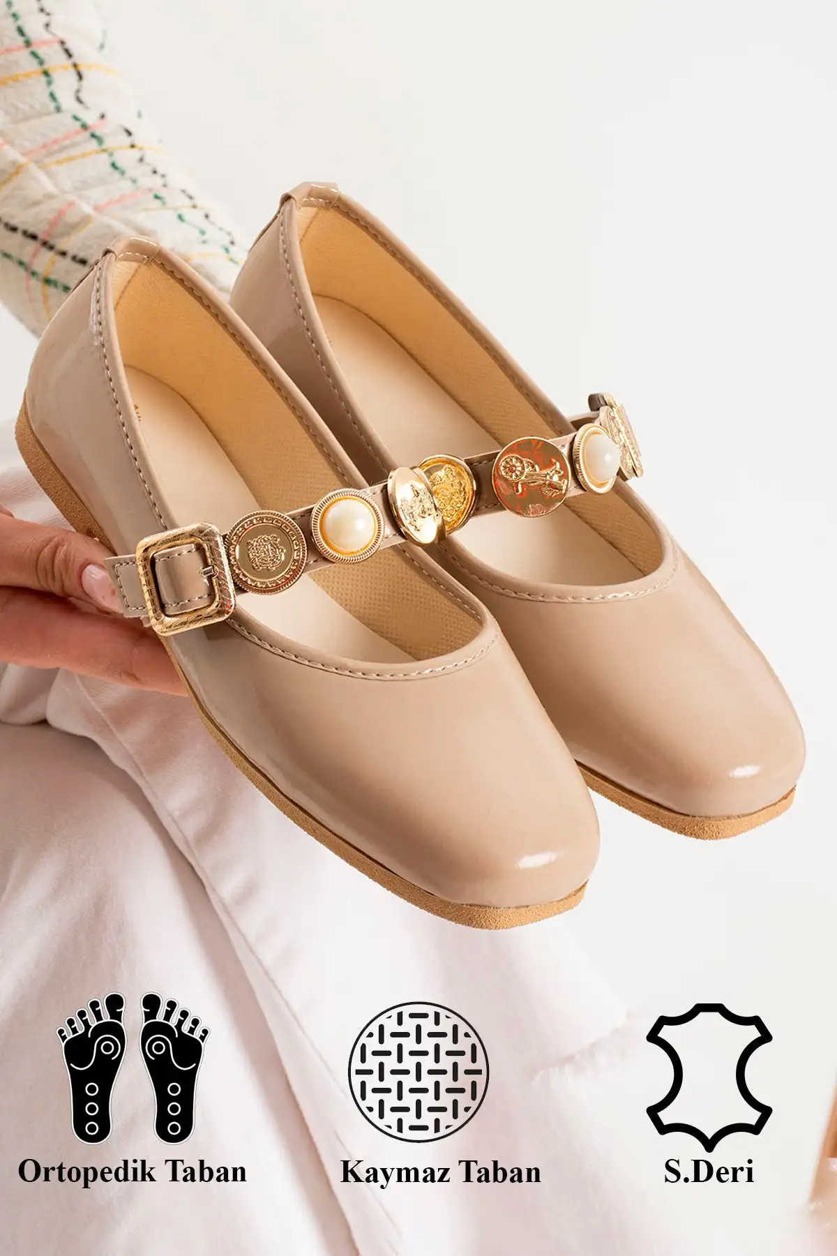 کفش اداری زنانه بالشدار ویژن راحت و سبک، بدون صدا، اورتپدیک، مناسب برای استفاده روزمره در خانه، دفتر و محیطهای بیرونی. - 4243 کفش اداری زنانه بالشدار ویژن راحت و سبک، بدون صدا، اورتپدیک، مناسب برای استفاده روزمره در خانه، دفتر و محیطهای بیرونی. - 4243