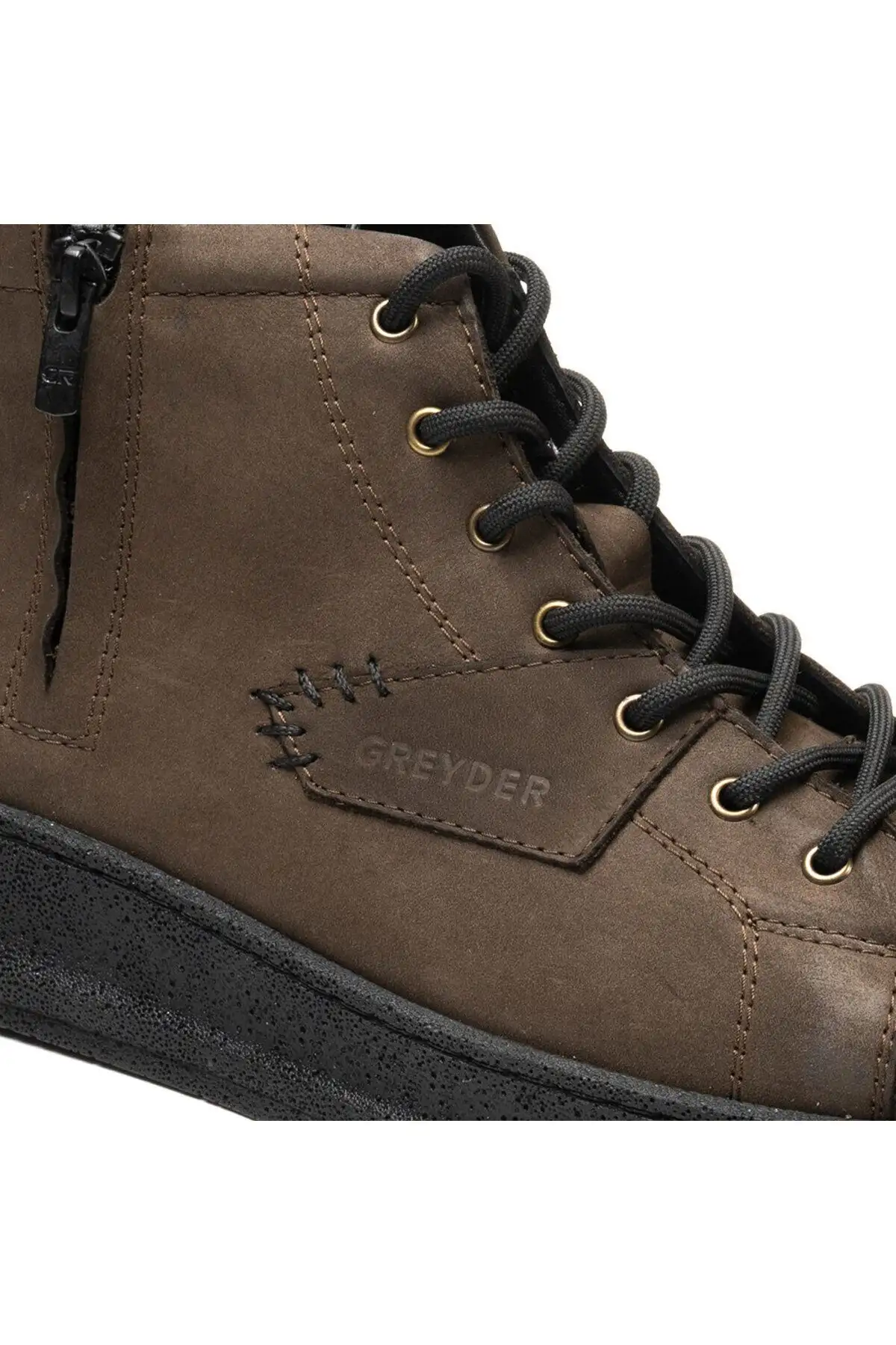 بوت مردانه کفش ورزشی چرم طبیعی دمان ۳K1UB16373 - 4940