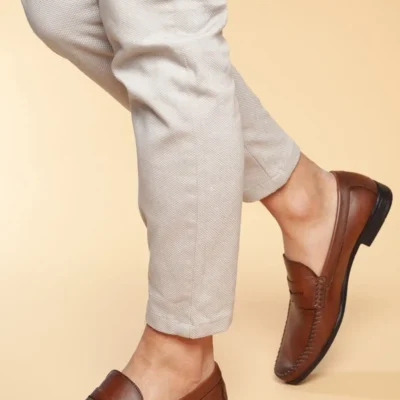 کفش روزمره مردانه LAVİ مدل D10180 از جنس چرم طبیعی - 4796