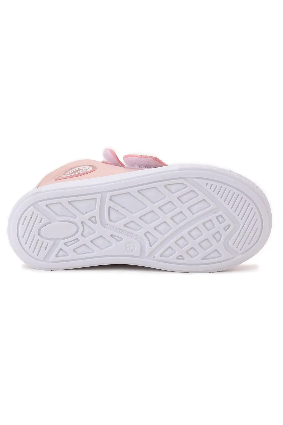 بوت بچگانه کفش روزمره دخترانه با چسبی کایوت - 3401