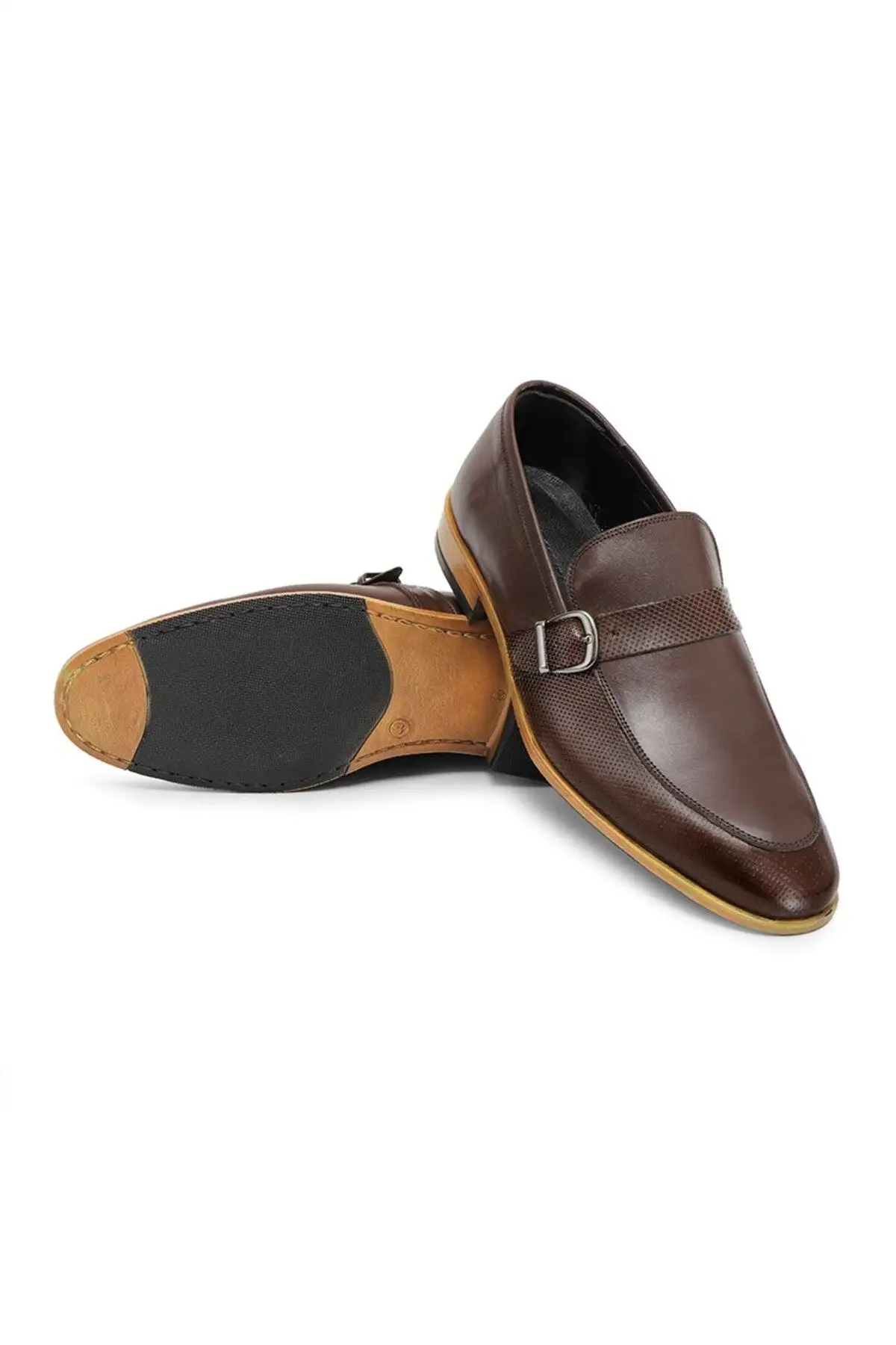 سایز بزرگ مردانه فیلای چرم طبیعی کفش کلاسیک مردانه، کفش لوفر کلاسیک - 3501