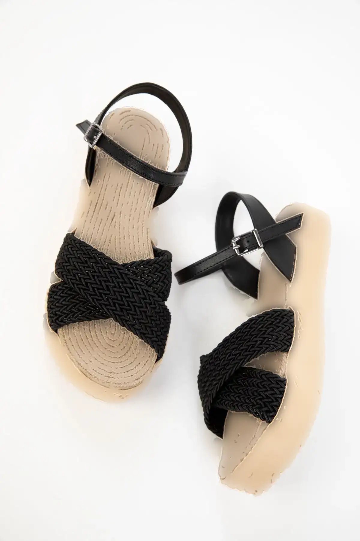 کفش صندل زنانه سندل مشکی ۱۴۹۵۲ - 5421