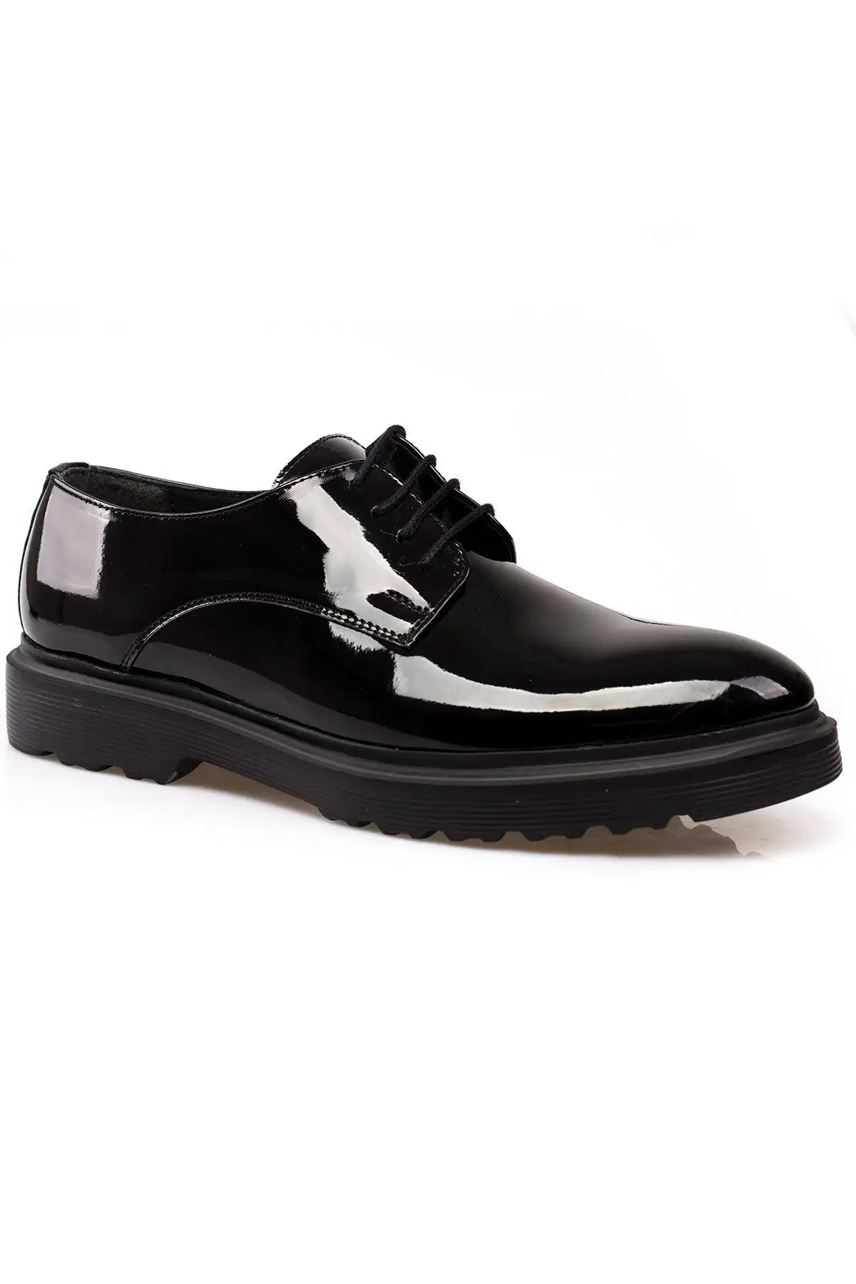 کفش روزمره مردانه  کلاسیک  سیاه PRA-683944-739230 - 5308 کفش روزمره مردانه کلاسیک سیاه PRA-683944-739230 - 5308