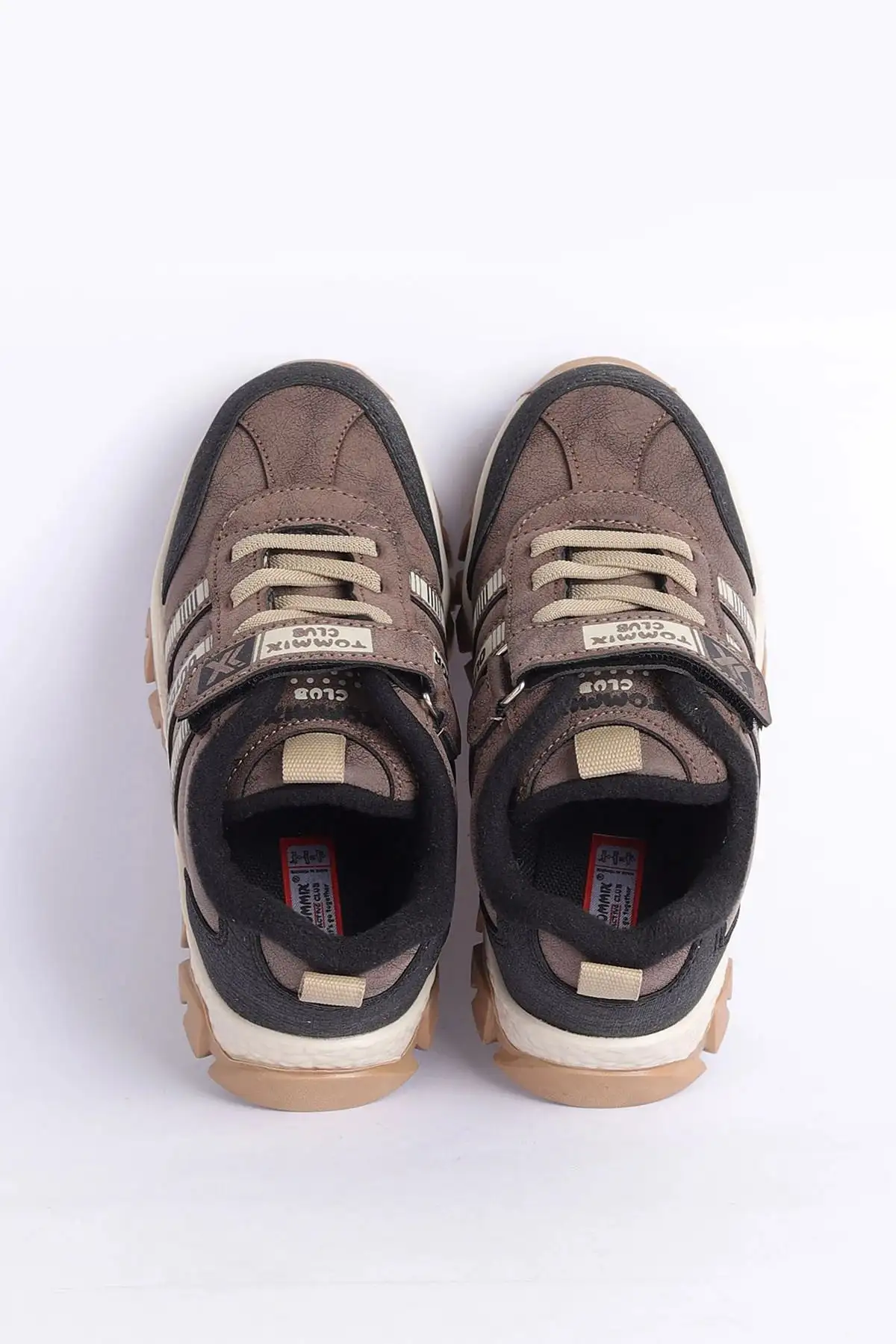 کفش پسرانه کفش کودکانه خارجی با بند و چسبدار با کفی بلند - 3761 کفش پسرانه کفش کودکانه خارجی با بند و چسبدار با کفی بلند - 3761