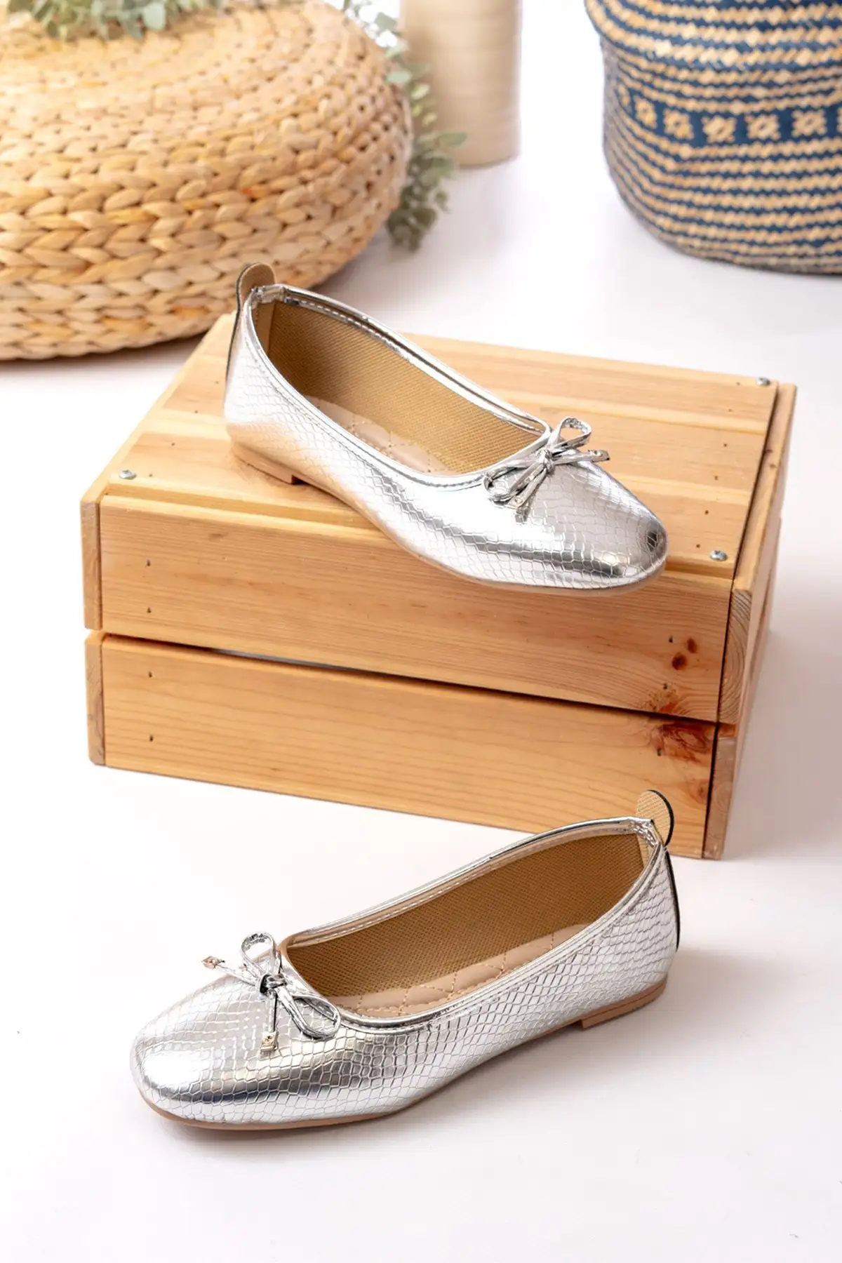 کفش مجلسی زنانه بالتن  روزمره با نوک گرد - 5439 کفش مجلسی زنانه بالتن روزمره با نوک گرد - 5439