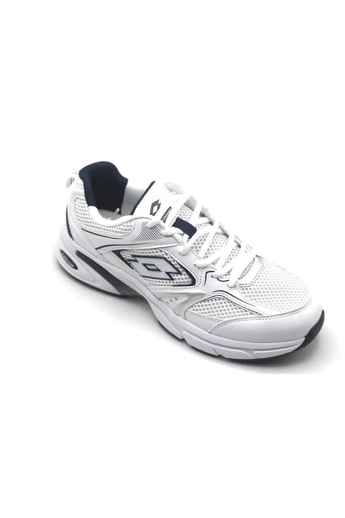 کفش دویدن (رانینگ) کفش ورزشی مردانه آتن مدل 4fx با رنگ سفید و سرمهای، شماره کالا A10150259412010 - 3855 کفش دویدن (رانینگ) کفش ورزشی مردانه آتن مدل 4fx با رنگ سفید و سرمهای، شماره کالا A10150259412010 - 3855
