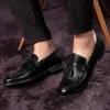 کفش روزمره مردانه 1. کفش کلاسیک مردانه با پاپیون چرم اصل 2. کفش کلاسی loafer 3. کفش ماکوسن - 3942