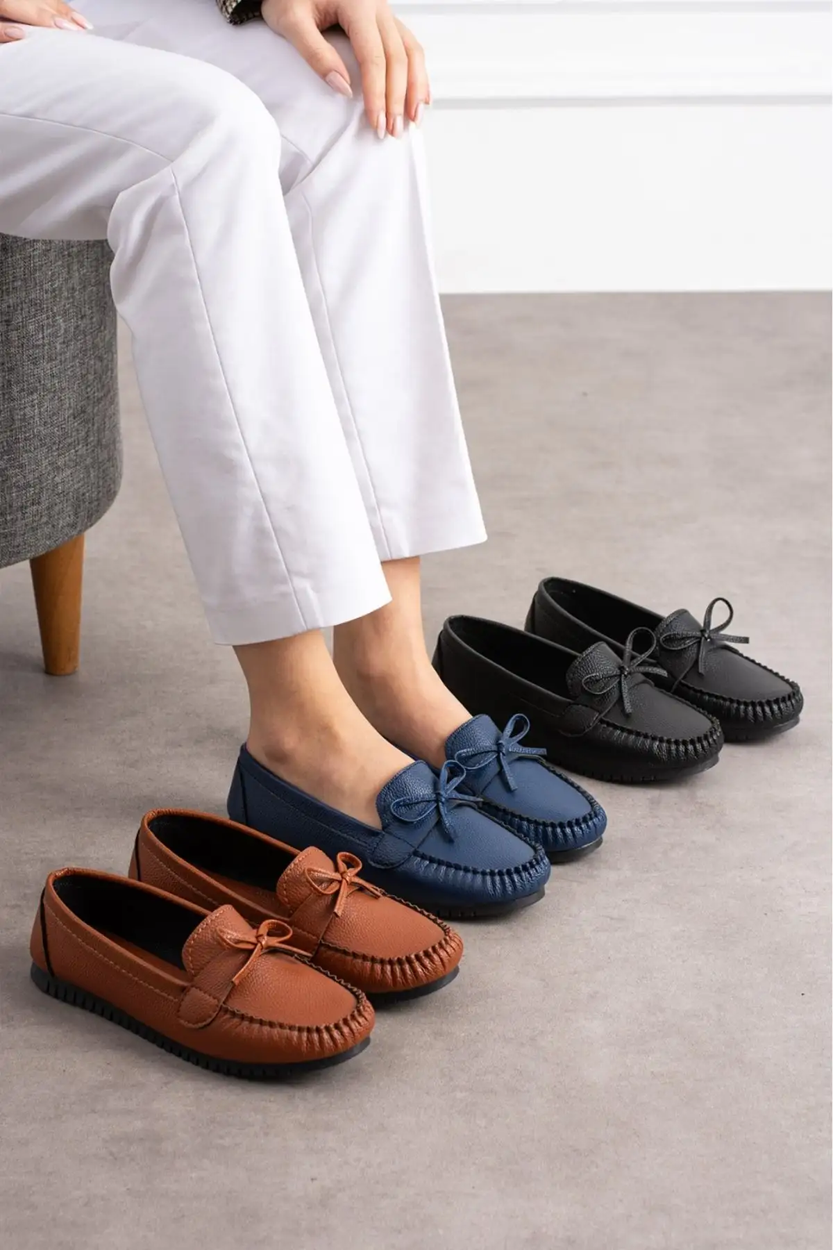 کفش اداری زنانه کفش راحتی زنانه با زیره سبک و شیک برای مصارف روزمره و اداری - کفش اورتپدیک - 3225