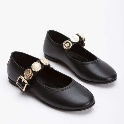 کفش اداری زنانه بدون پاشنه راحت و سبک بدون صدا اورتوبدیک برای استفاده روزانه، بامبو برای خانه، دفتر و فضای باز - 4238