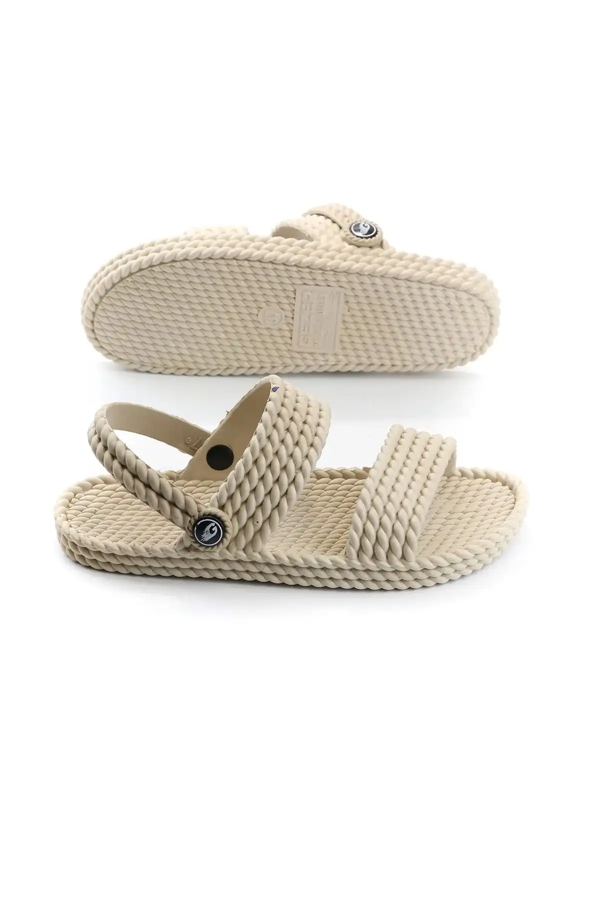 کفش صندل زنانه بی رنگ با زیره ضد لغزش و کفی ماساژی - 5407