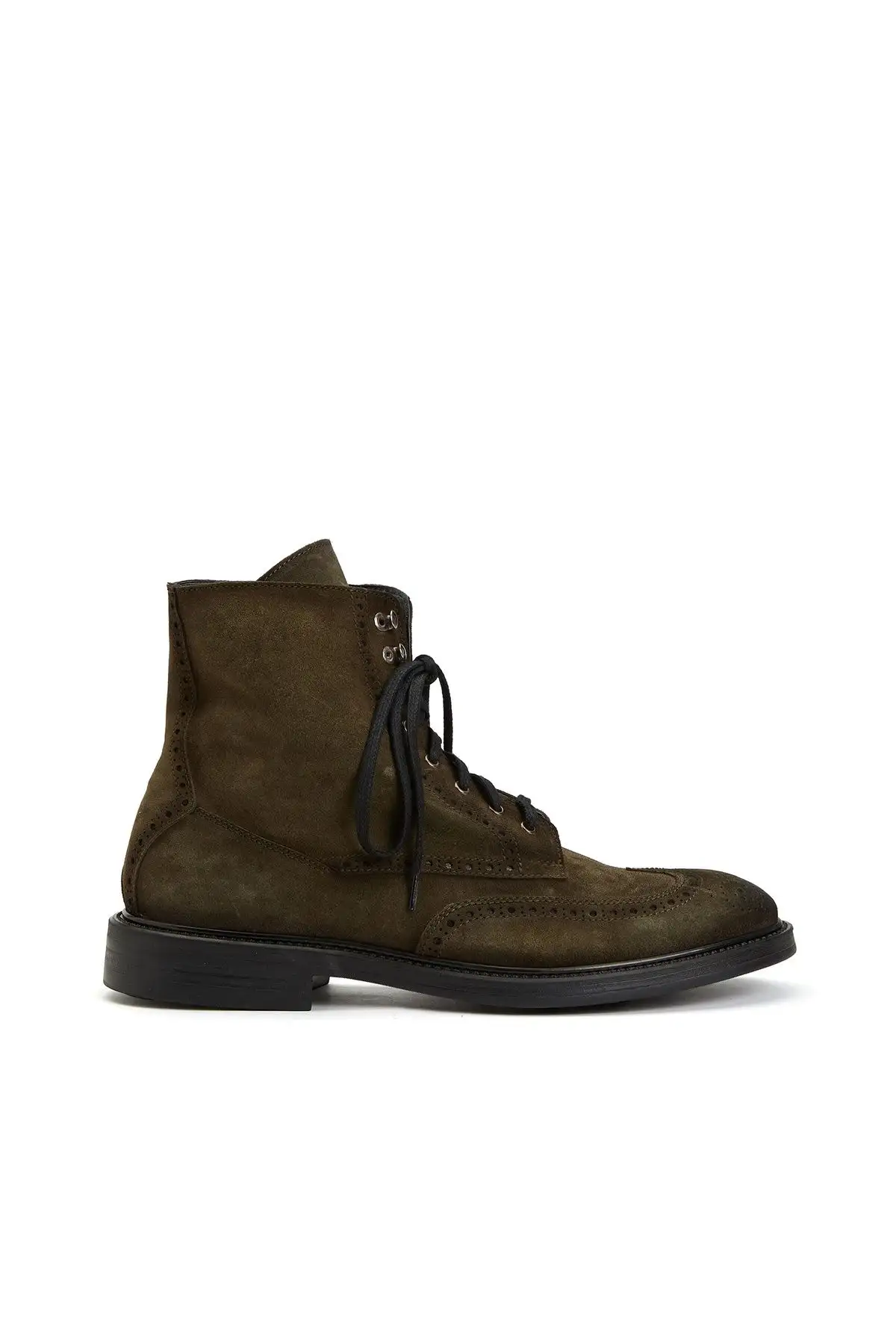 بوت مردانه چکمه چرم  هاگی - 4951 بوت مردانه چکمه چرم هاگی - 4951