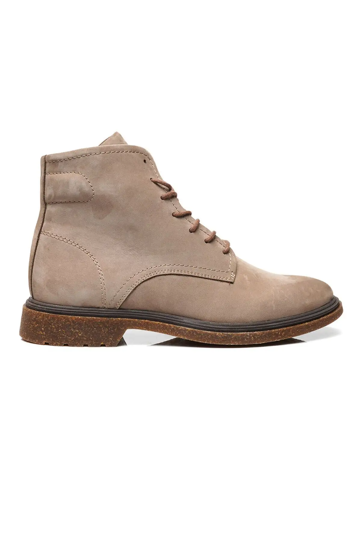 بوت مردانه  کلاسیک  از چرم طبیعی رنگ ویزون - 4984 بوت مردانه کلاسیک از چرم طبیعی رنگ ویزون - 4984