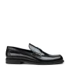 کفش رسمی مردانه چرم سیاه مدل مocasین سیاه - 3997