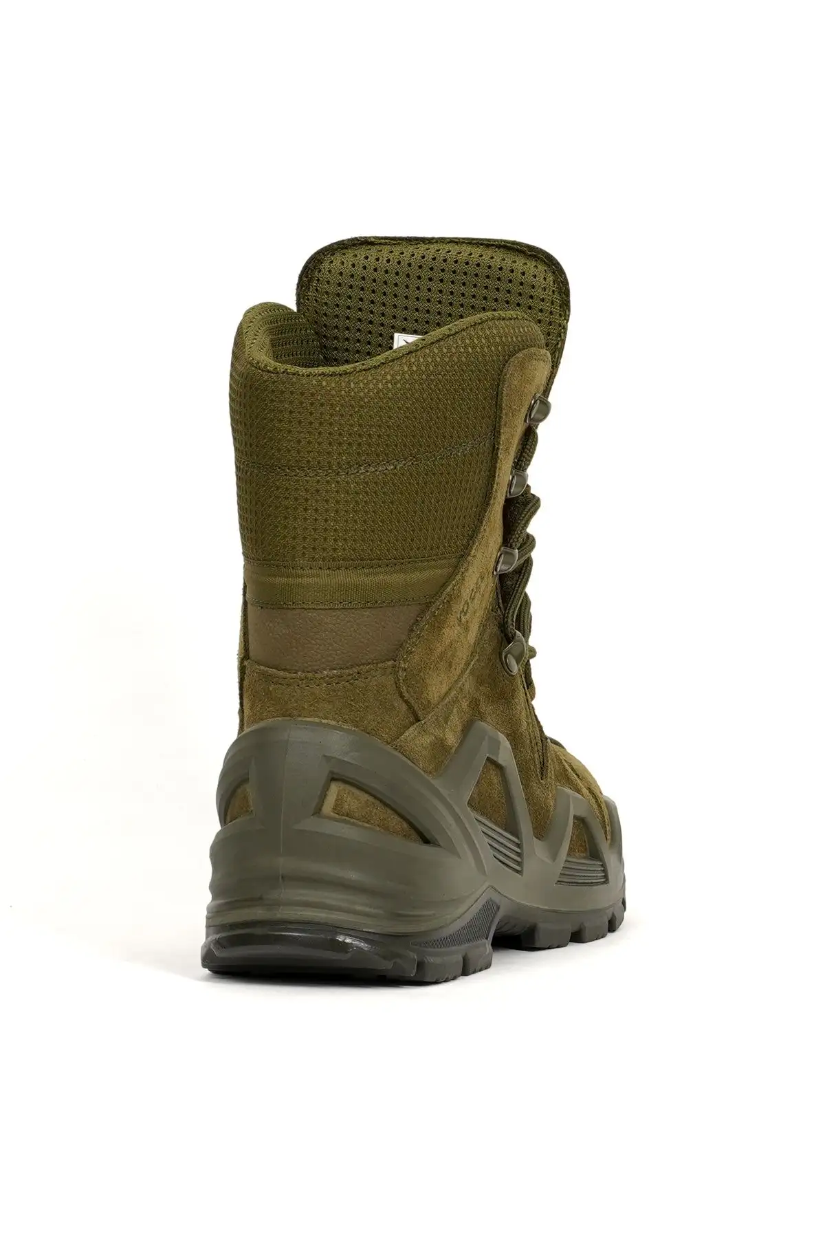 بوت مردانه نگهدارنده X چرم جیر ضد آب بدون زیپ مشکی - 4964 بوت مردانه نگهدارنده X چرم جیر ضد آب بدون زیپ مشکی - 4964