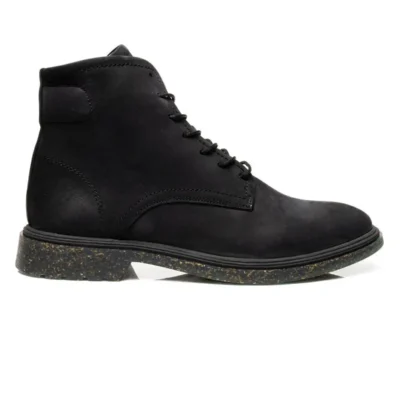 بوت مردانه کفش چکمه‌ای کلاسیک از چرم طبیعی مشکی - 4977