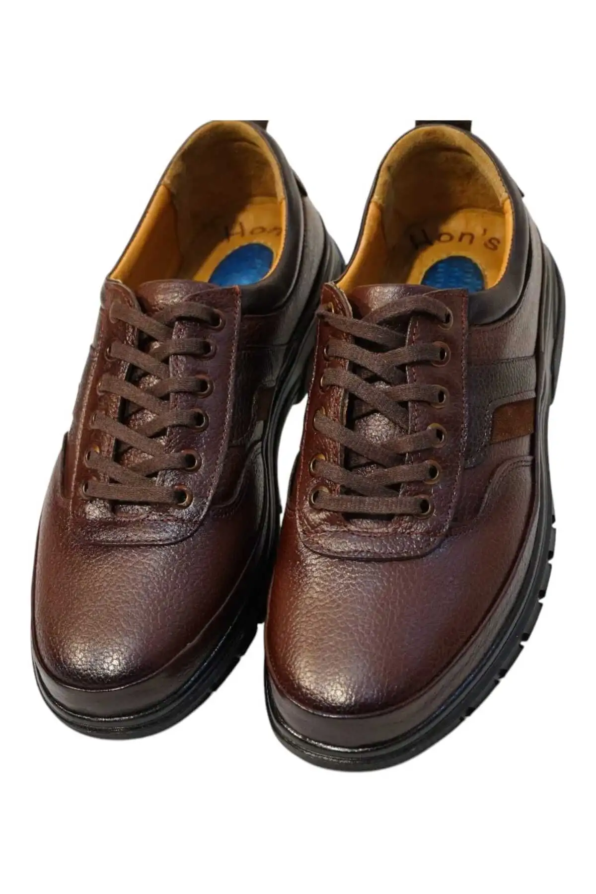 سایز بزرگ مردانه کفش مردانه چرم اصل با بند و کف لاستیکی ضد لغزش - سایز 40/41/42/43/44/45/46/47 - 3487 سایز بزرگ مردانه کفش مردانه چرم اصل با بند و کف لاستیکی ضد لغزش - سایز 40/41/42/43/44/45/46/47 - 3487