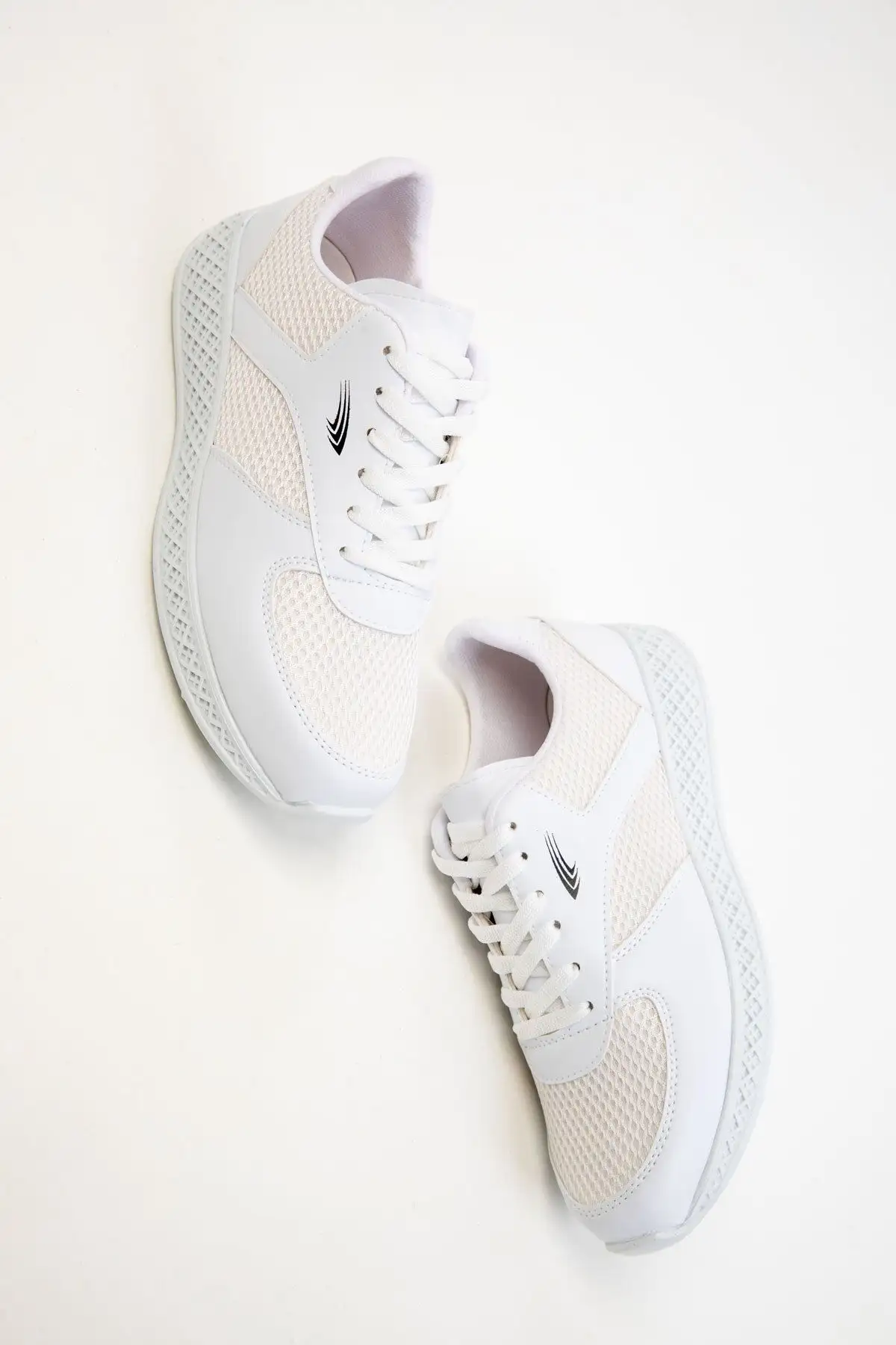 کفش ورزشی کتانی زنانه سفید 17166 - 3380