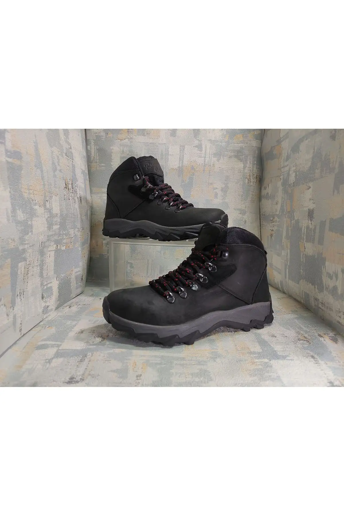 بوت مردانه بوت پزشکی ارتوپدی ریچاردو کالی مشکی یونیسکس با زیره ضد لغزش - 3442 بوت مردانه بوت پزشکی ارتوپدی ریچاردو کالی مشکی یونیسکس با زیره ضد لغزش - 3442