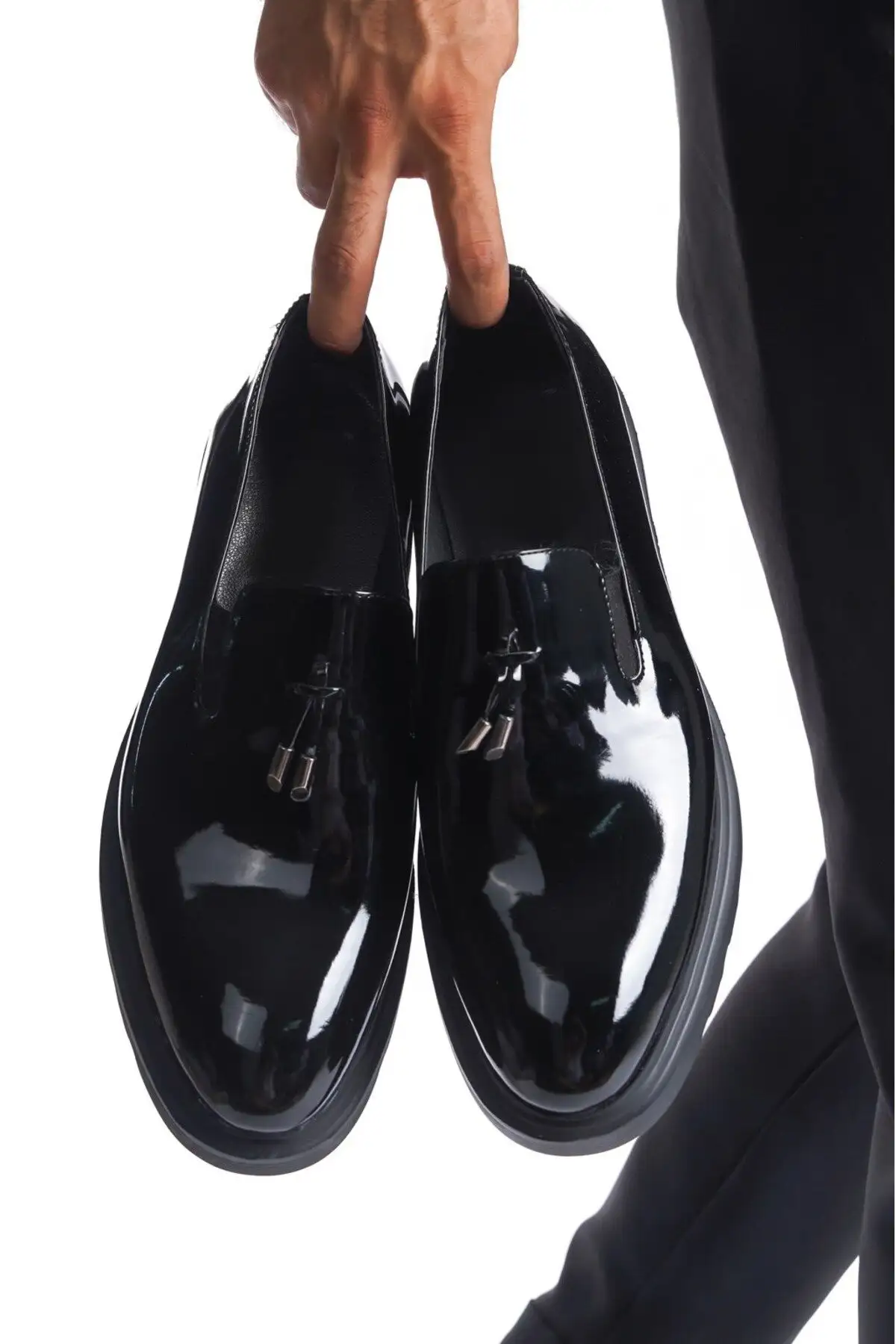 کفش رسمی مردانه   کلاسیک با کفی بلند و تحت عنوان "اوا تابانلیکی" - 5366 کفش رسمی مردانه کلاسیک با کفی بلند و تحت عنوان "اوا تابانلیکی" - 5366