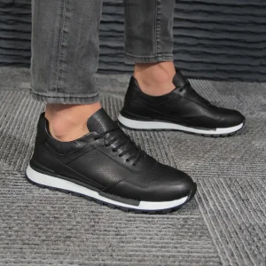 کفش روزمره مردانه کژوال چرم طبیعی - 4652