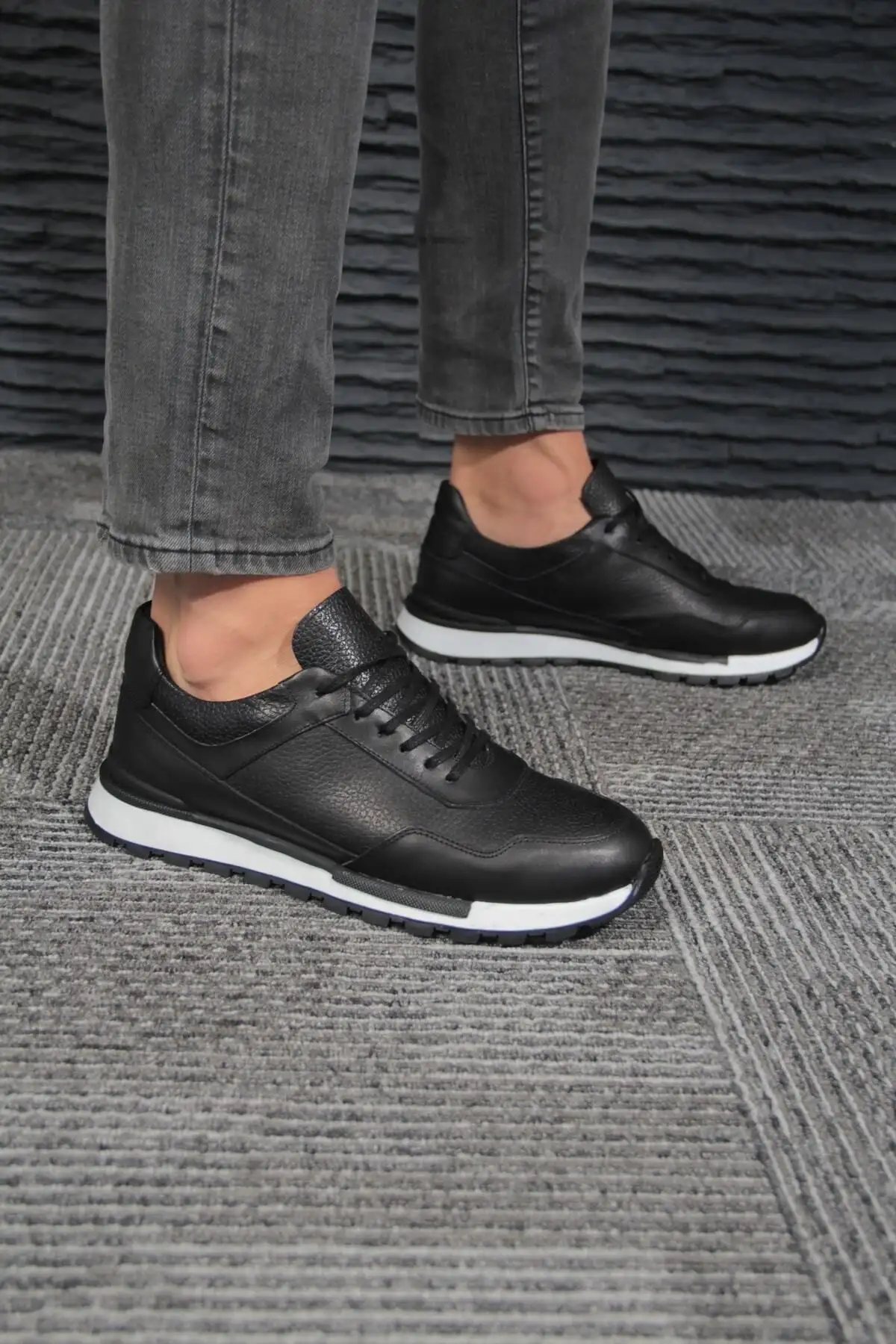 کفش روزمره مردانه کژوال چرم طبیعی - 4652