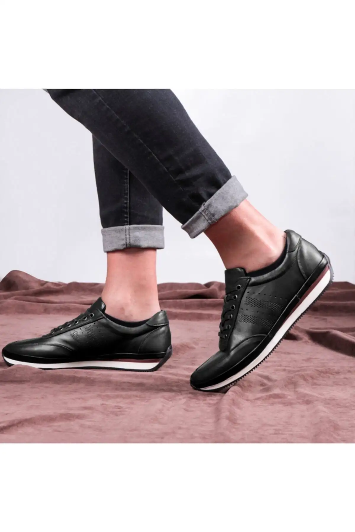 سایز بزرگ مردانه فگولا کفش روزمره مردانه از چرم طبیعی، کفش کژوال، کفش ۱۰۰٪ چرم، مناسب برای ۴ فصل - 3508 سایز بزرگ مردانه فگولا کفش روزمره مردانه از چرم طبیعی، کفش کژوال، کفش ۱۰۰٪ چرم، مناسب برای ۴ فصل - 3508