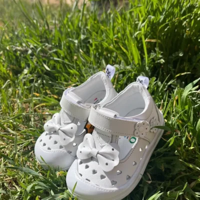 کفش نوزاد پسر نی‌نو هايکی هایکی، با کفی ارتوپدیک از چرم طبیعی برای اولین قدم‌ها - 4145