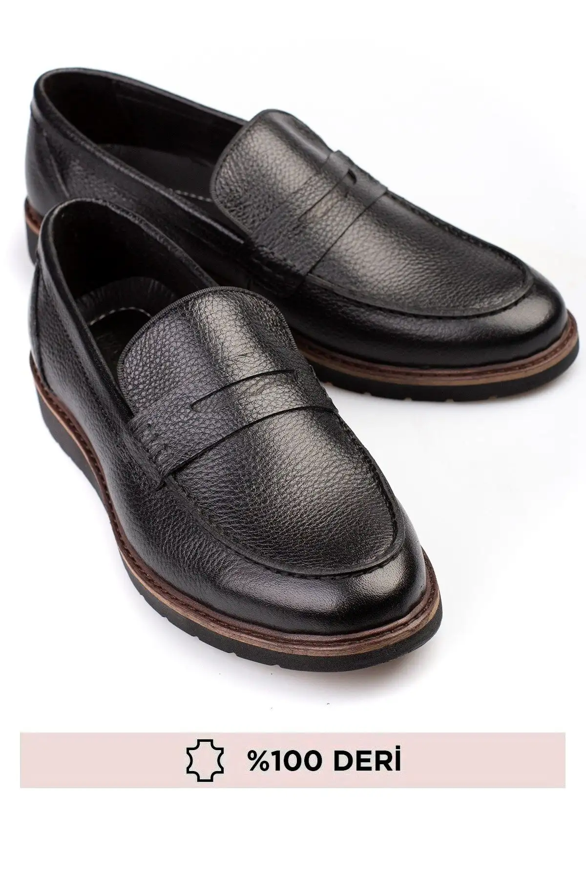 کفش رسمی مردانه   چرمی اصل، بدون بند، مخصوص نوع ویدالا - 4004 کفش رسمی مردانه چرمی اصل، بدون بند، مخصوص نوع ویدالا - 4004