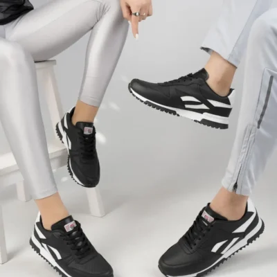 کفش پسرانه ورزشی پیاده‌روی و دویدن اورتپدیک بلاک مردانه و زنانه با گارانتی - 4466