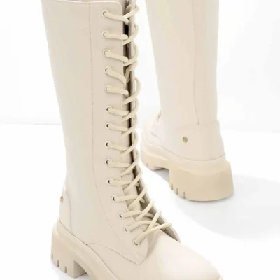 بوت و نیم‌ بوت زنانه ی مات بیج K02538036609 - 5000