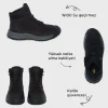 بوت مردانه کفش چ boots مشکی ضد آب 4K1GB17691-16044 - 4937