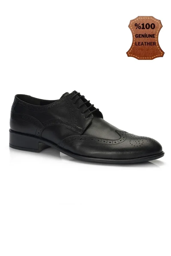 کفش روزمره مردانه H046 کلاسیک چرم گاوی - 4824