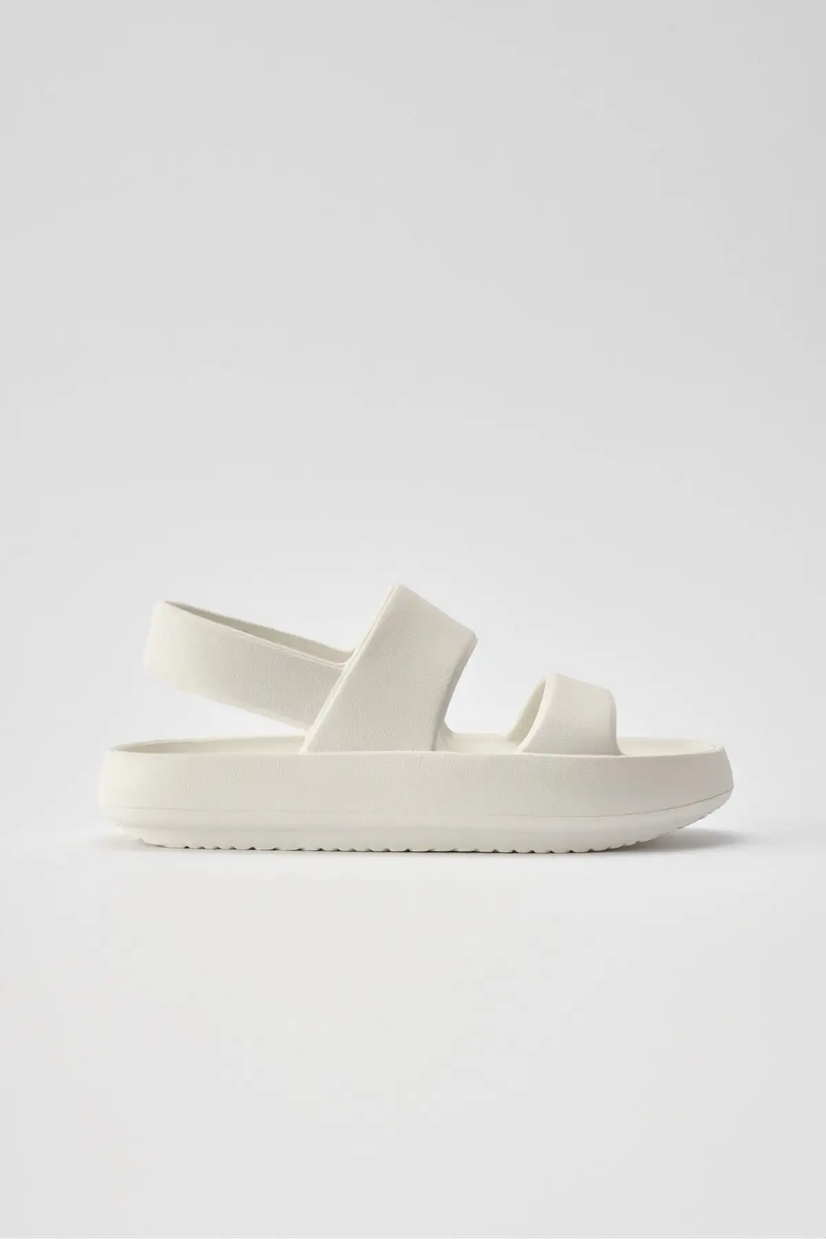 کفش صندل زنانه ماساي تابستاني روزمره ساحلي Eva با دو بند سفيد - 5423