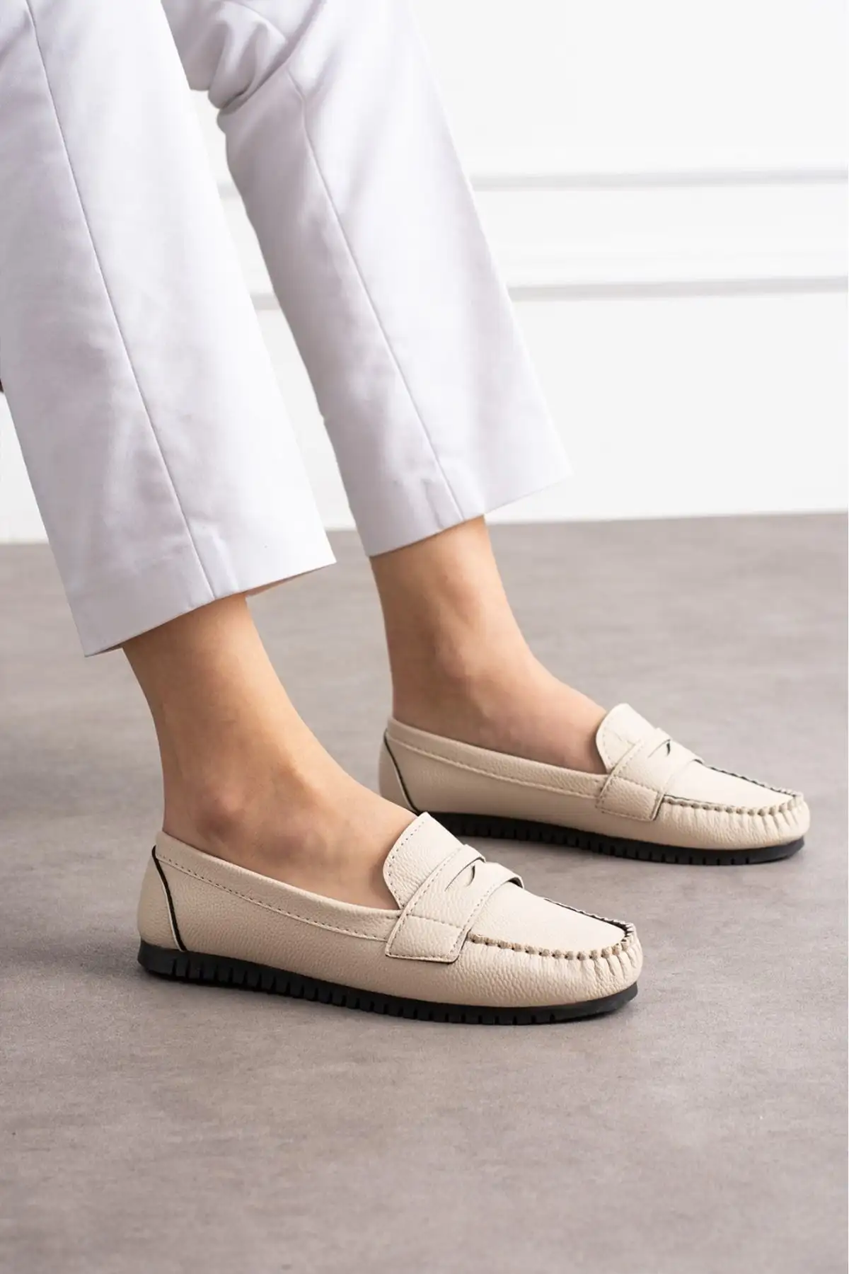 کفش اداری زنانه روزمره راحت و سبک با زیره شیک مناسب برای دفتر کار، ارتوپدیک - 4374