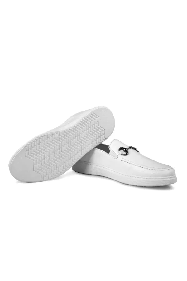 کفش سایز بزرگ مردانه روزمره چرم طبیعی Anchor، loafer، سبک، تابستانی - 5044