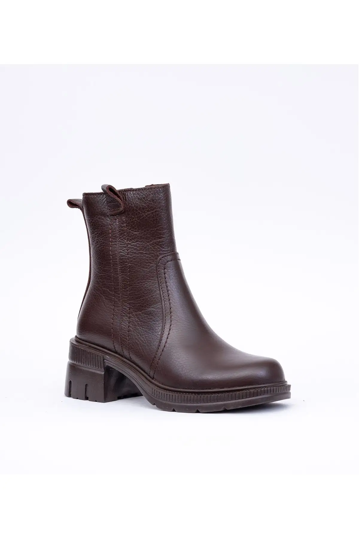 بوت و نیم بوت زنانه مجلسی بوت پاشنهدار زنانه از چرم طبیعی برای زمستان با زیپ - 3472 بوت و نیم بوت زنانه مجلسی بوت پاشنهدار زنانه از چرم طبیعی برای زمستان با زیپ - 3472