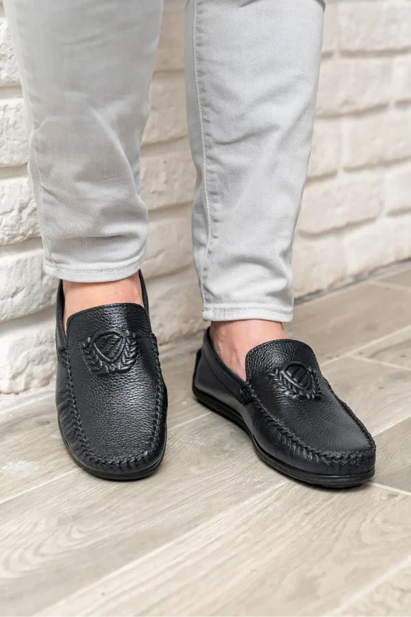 کفش رسمی مردانه 1. روزمره از چرم طبیعی 2. لوفری 3. تابستانی - 4745