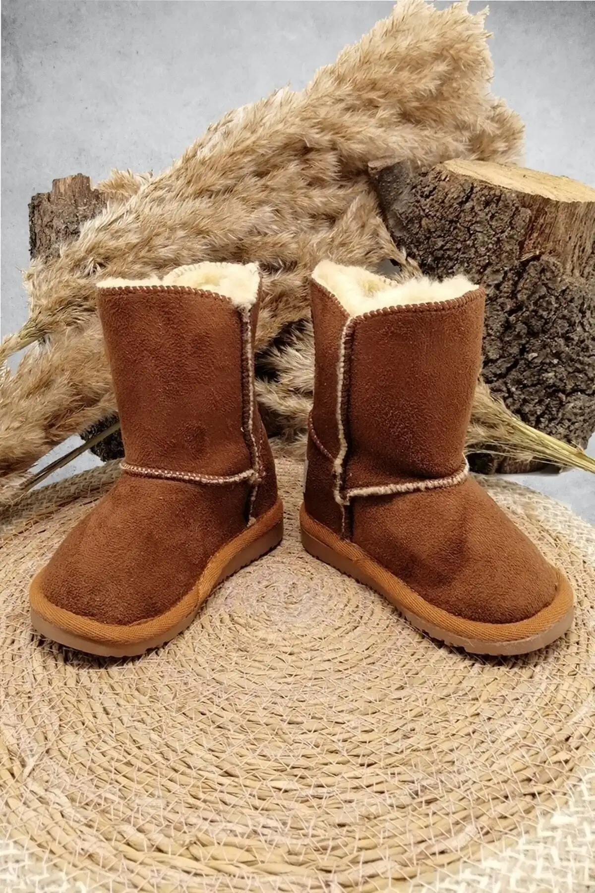 کفش پسرانه بوت کودک با داخل پشمی، بوت سوئدی - 4492 کفش پسرانه بوت کودک با داخل پشمی، بوت سوئدی - 4492