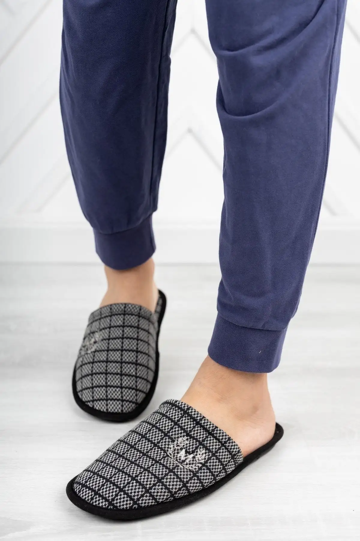 کفش راحتی خانه مردانه / دمپایی مهمان / دمپایی زمستانی / دمپایی مهمان - 4620