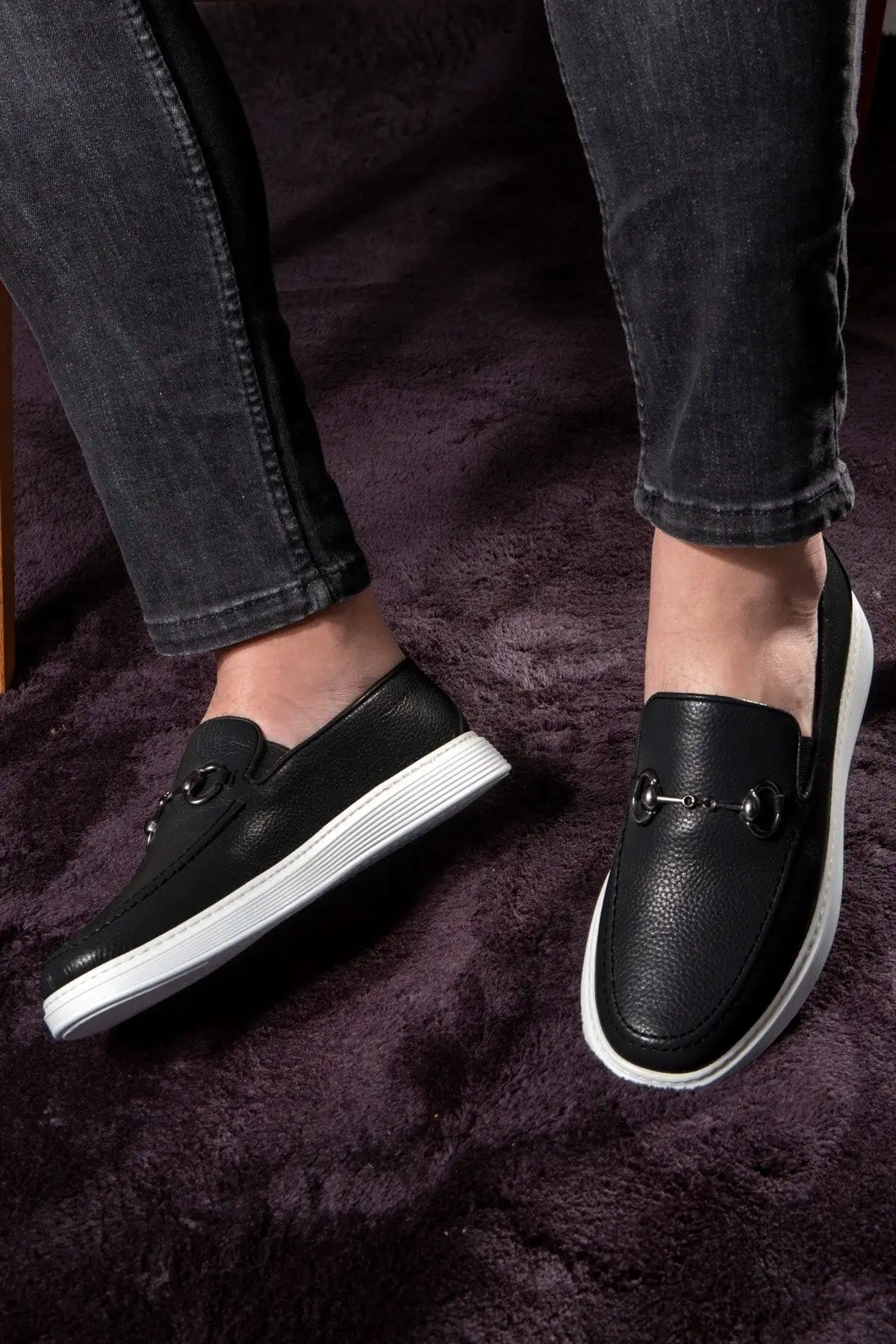 سایز بزرگ مردانه کفش روزمره مردانه چرم اصل انکر، کفش لوفر، کفش سبک، کفش تابستانی - 3497 سایز بزرگ مردانه کفش روزمره مردانه چرم اصل انکر، کفش لوفر، کفش سبک، کفش تابستانی - 3497