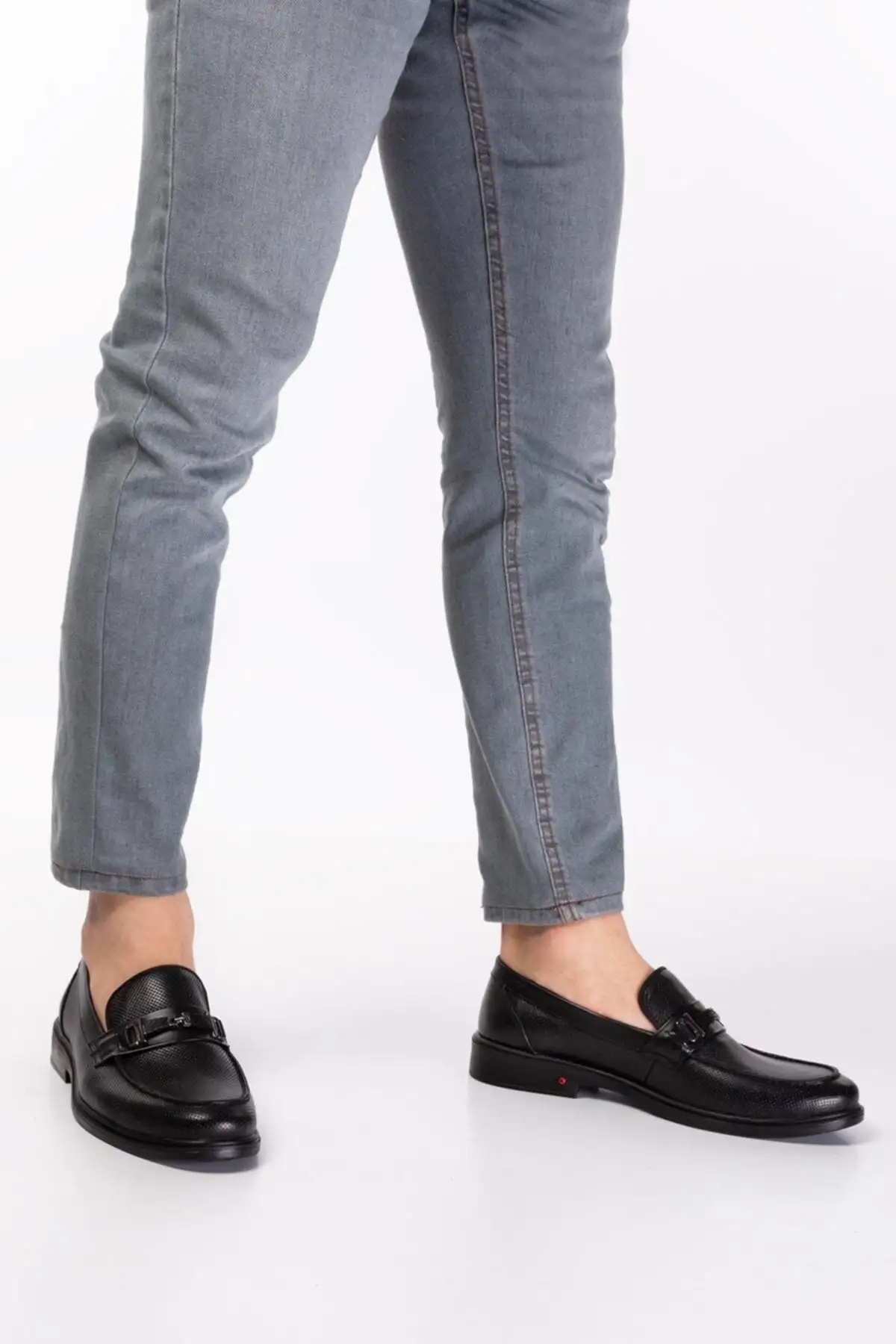 کفش روزمره مردانه کلاسیک چرم طبیعی، ۴ رنگ، مناسب برای استفاده داخل و خارج - 5386