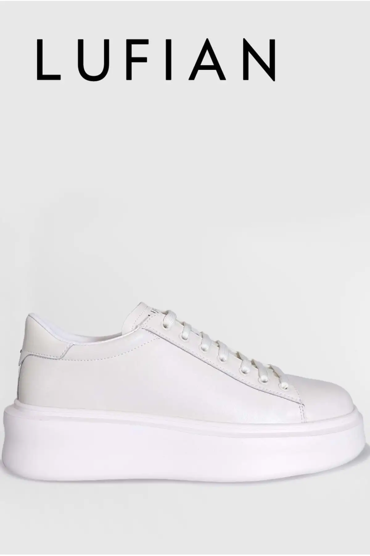 کفش سایز بزرگ مردانه  اسنیکر  گِیج کژوال سفید - 4223 کفش سایز بزرگ مردانه اسنیکر گِیج کژوال سفید - 4223