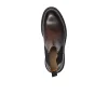 بوت مردانه چکمه چلسی از چرم طبیعی قهوه‌ای تیره ۳K1OB16281 - 4948