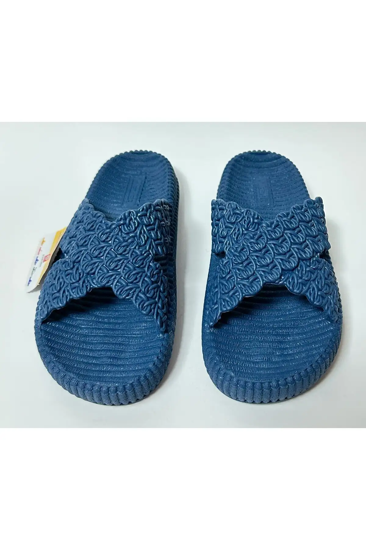 کفش راحتی خانه صندل زنانه با زیره ضخیم و ضد لغزش، مناسب برای محیطهای مرطوب و خیابانی با ظاهر شبیه به حصیر. - 5267 کفش راحتی خانه صندل زنانه با زیره ضخیم و ضد لغزش، مناسب برای محیطهای مرطوب و خیابانی با ظاهر شبیه به حصیر. - 5267