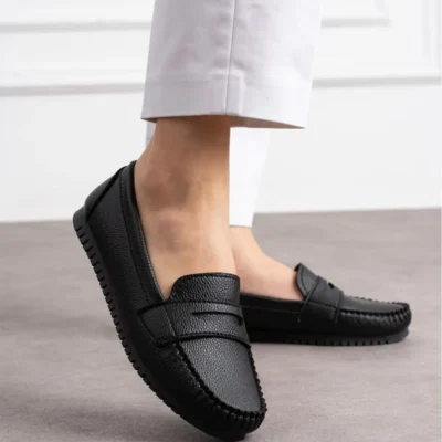 کفش اداری زنانه بفت روزمره سبک راحت با کفی شیک مخصوص بانوان - ortopedik - 4371