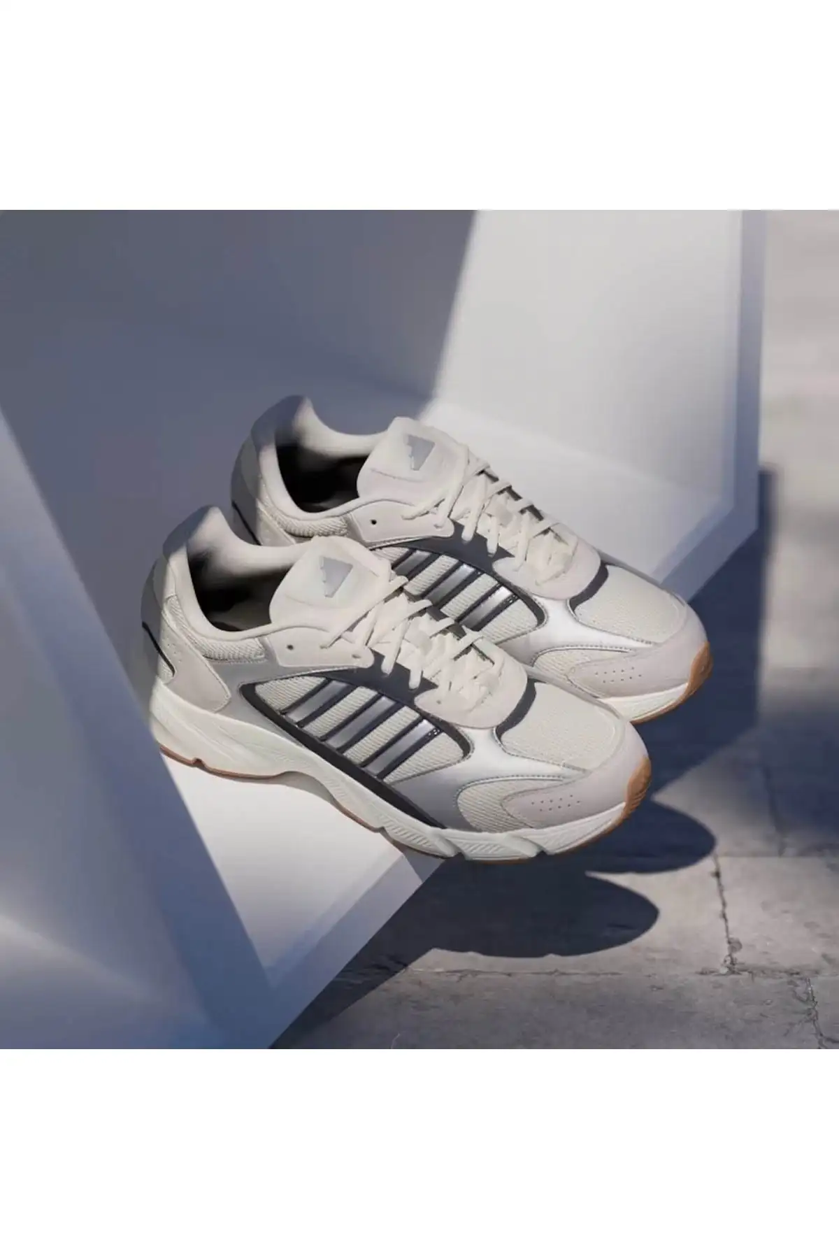 کفش ورزشی روزمره اسپرت مردانه خاکستری - سرمه‌ای Ig4351 Crazychaos 2000 - 4203