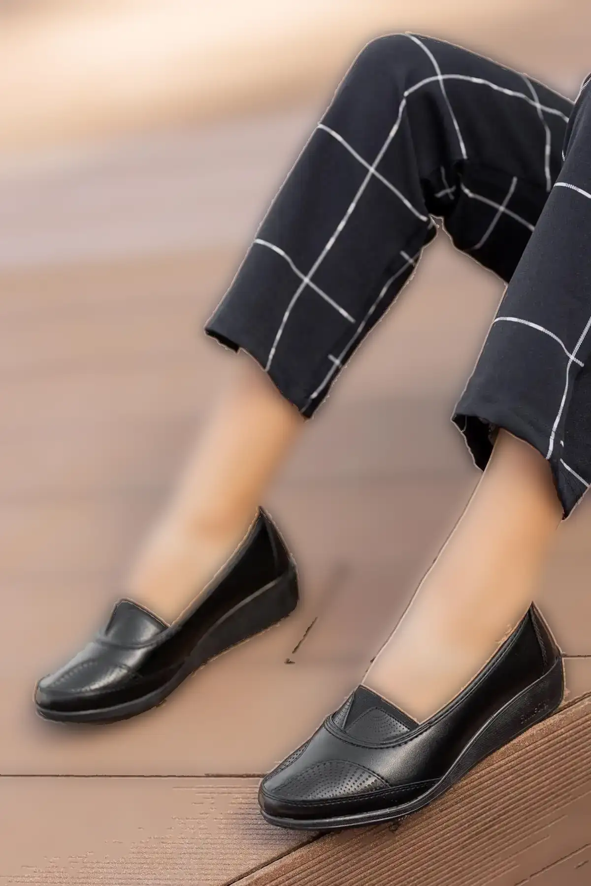 کفش تخت زنانه بیمارستانی تمام اورتوپدیک، مادر، روزمره، کلاسیک - 5197 کفش تخت زنانه بیمارستانی تمام اورتوپدیک، مادر، روزمره، کلاسیک - 5197