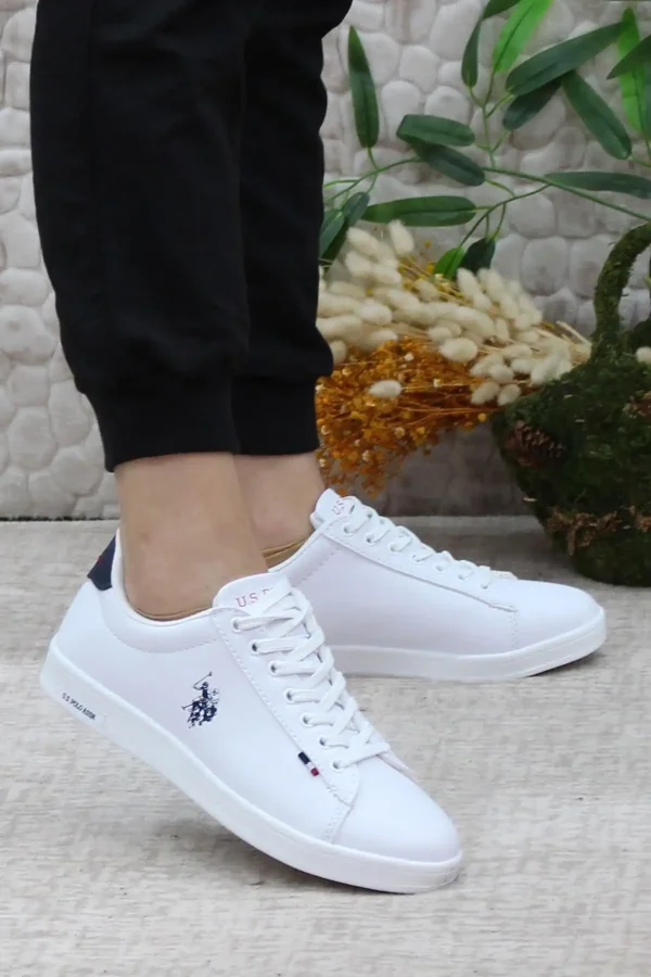 کفش سایز بزرگ مردانه اسنیکر راحت یونی‌سکس اورجینال فرانکو ۳PR آناتومیک برند U.S. Polo Assn. - 4224