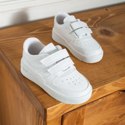 کفش نوزاد پسر مدرسه‌ای اسپرت ورزشی یقه‌دار ایر برای بچه‌ها - دختر و - یونیسکس (سایز 20-35) - 4106