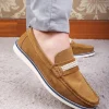 کفش روزمره مردانه کفش روزمره مردانه loafers چرم طبیعی سوئیت ترپانی - 3940